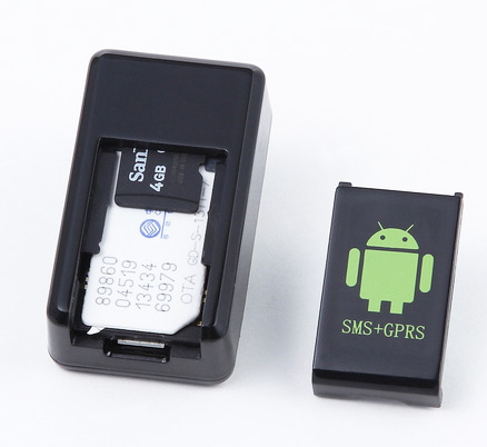 lokalizator na GSM SIM karty s kamerou