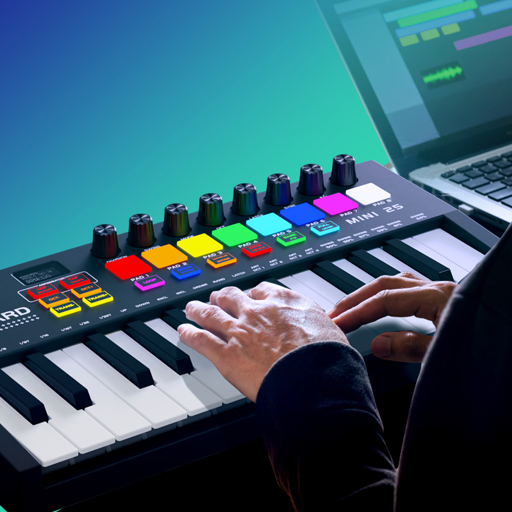 klávesové digitálne piano midi keyboard