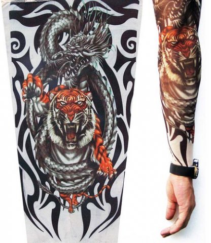 Tattoo sleeves Tiger
