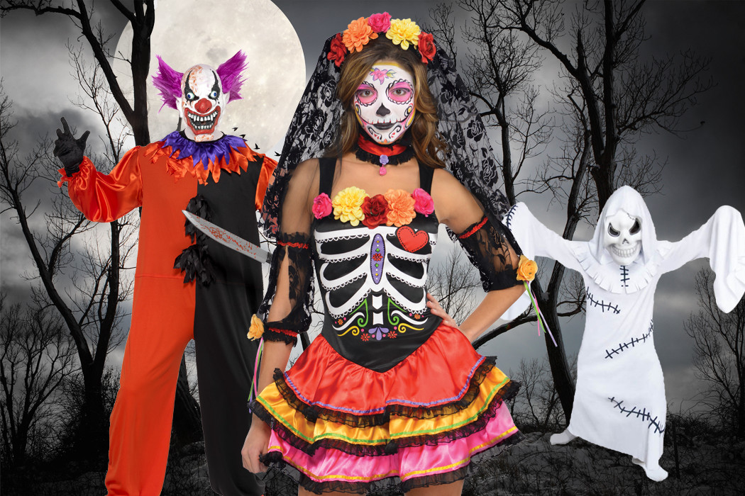 karnevalove kostymy a halloween masky