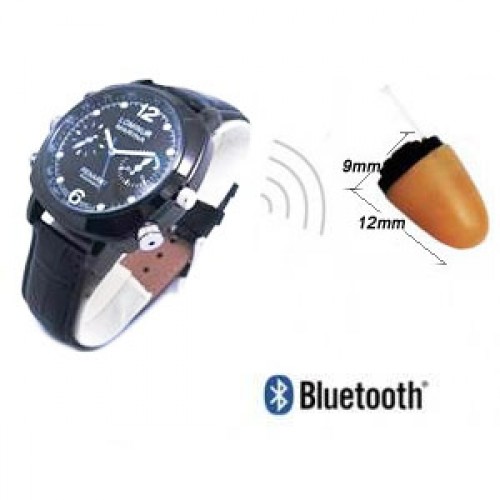 шпионски Bluetooth часовник