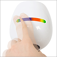 RGB lámpa - hordozható érintőképernyős lámpa