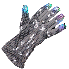 disco ledede handsker