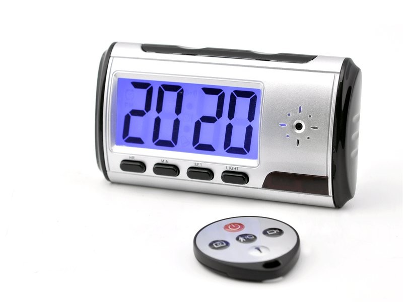 Alarm clock with camera