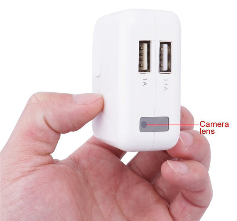 USB nabíjačka so skrytou kamerou