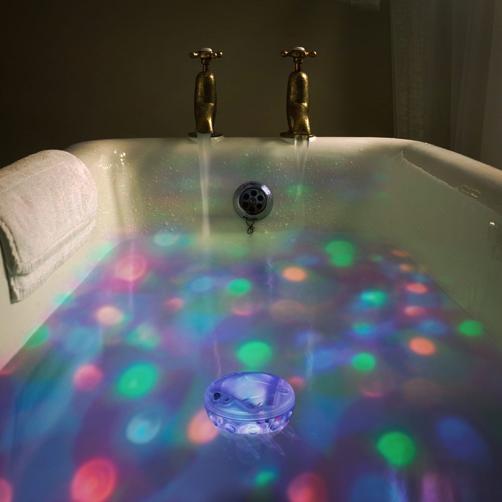 plávajúce LED svetlo do vane