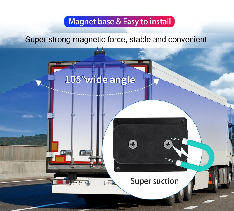 wifi kamera s magnetom do auta dodavku kamion