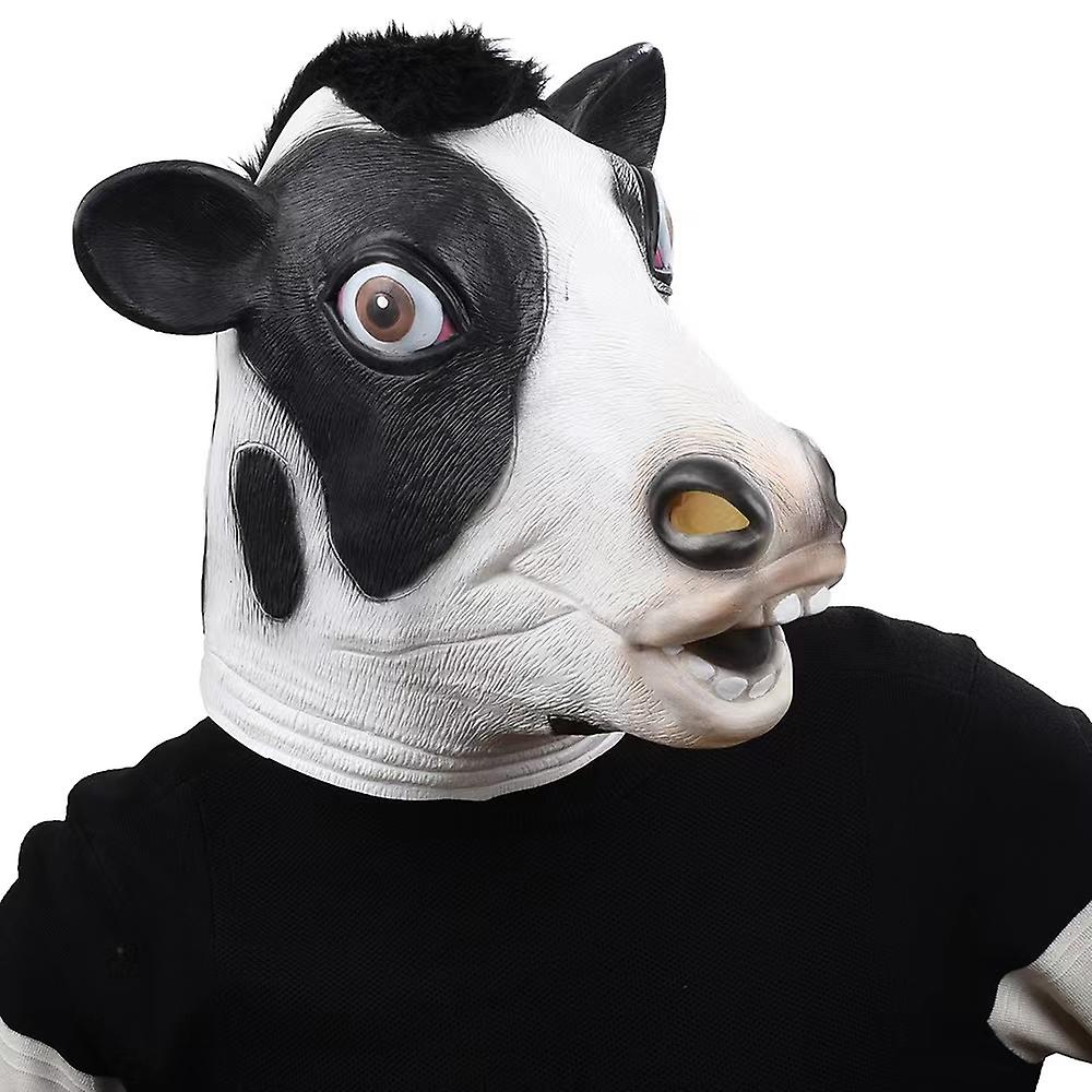 krava silikónová maska na tvár