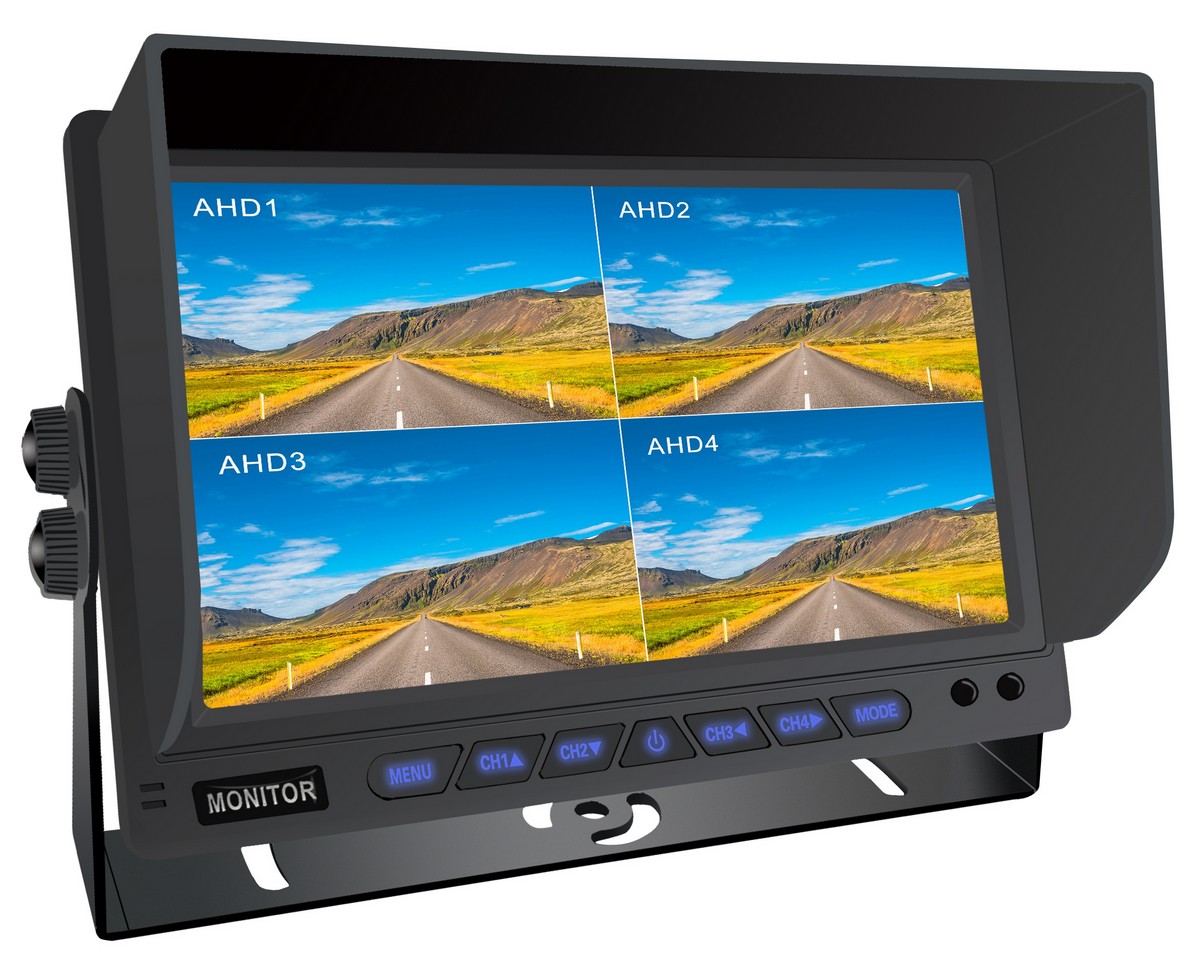 monitor 8 kanalovy do auta cuvaci s nahravanim obrazu