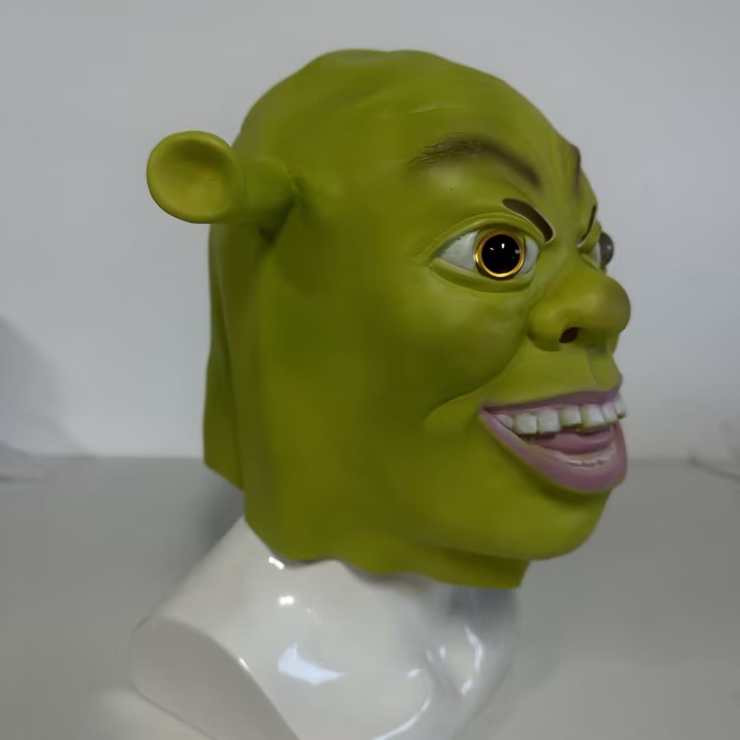 Halloweenová maska Shrek