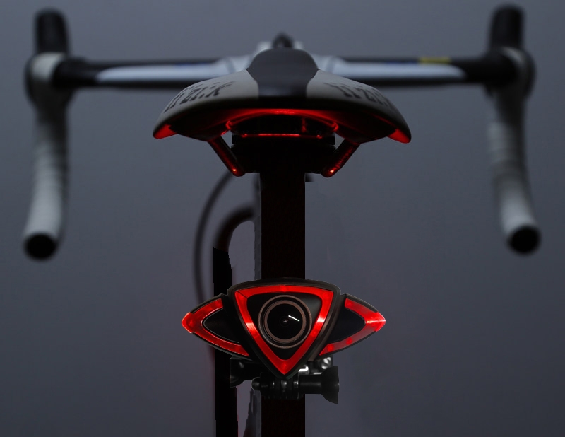 Kamera na bicykel Wifi + LED výstražné svetlá