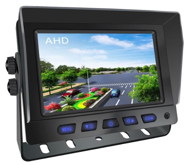 5" hybridný monitor do auta stroja