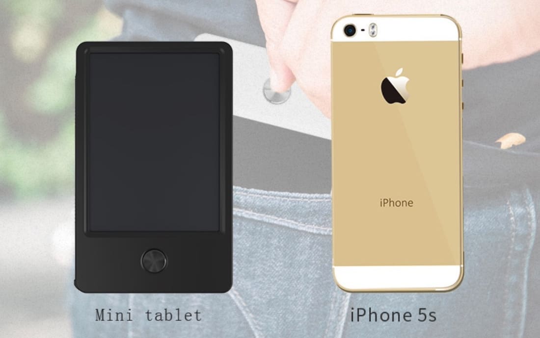 Mini rozmery ako Váš mobilný telefón - Vrecková lcd tabulka