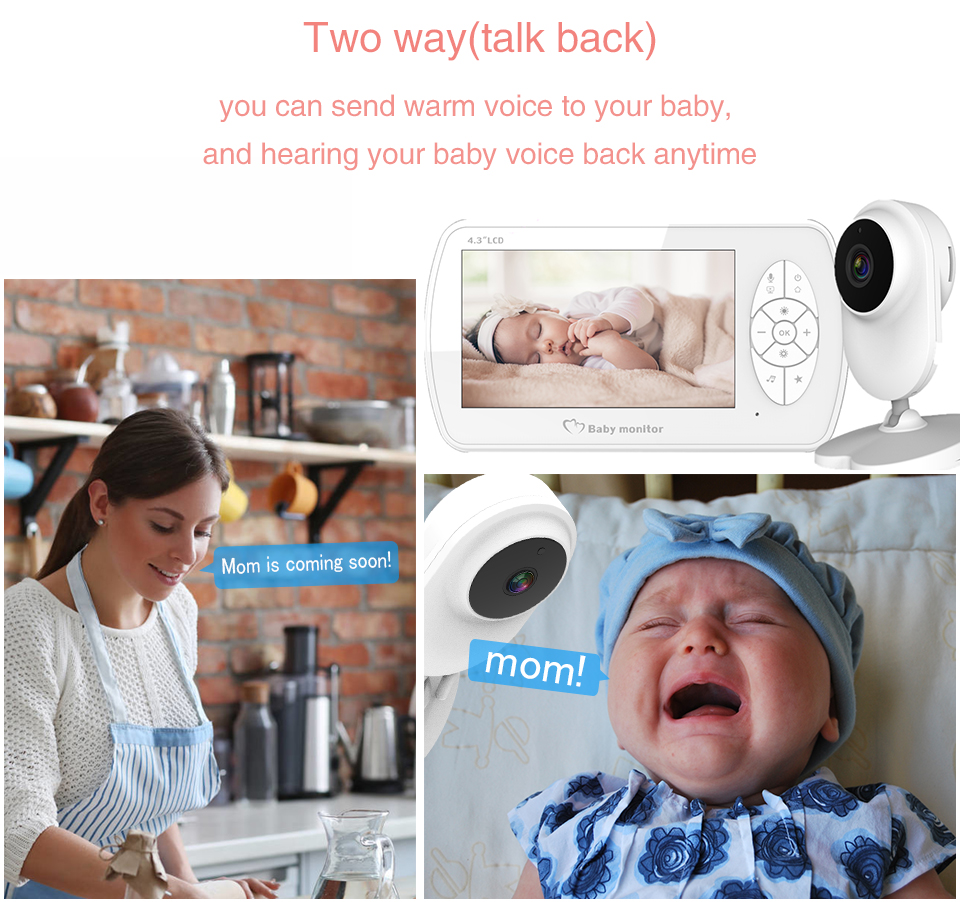 monitorovanie dietata video baby monitor pestunka