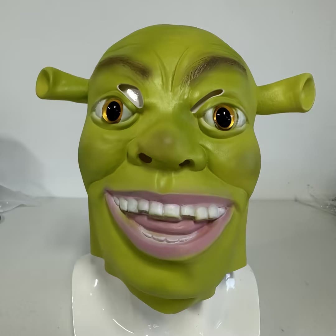 Shrek maska na karneval