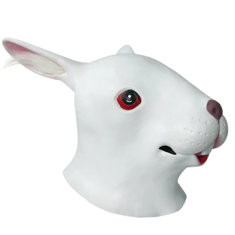 zajac silikónová maska na tvár a hlavu