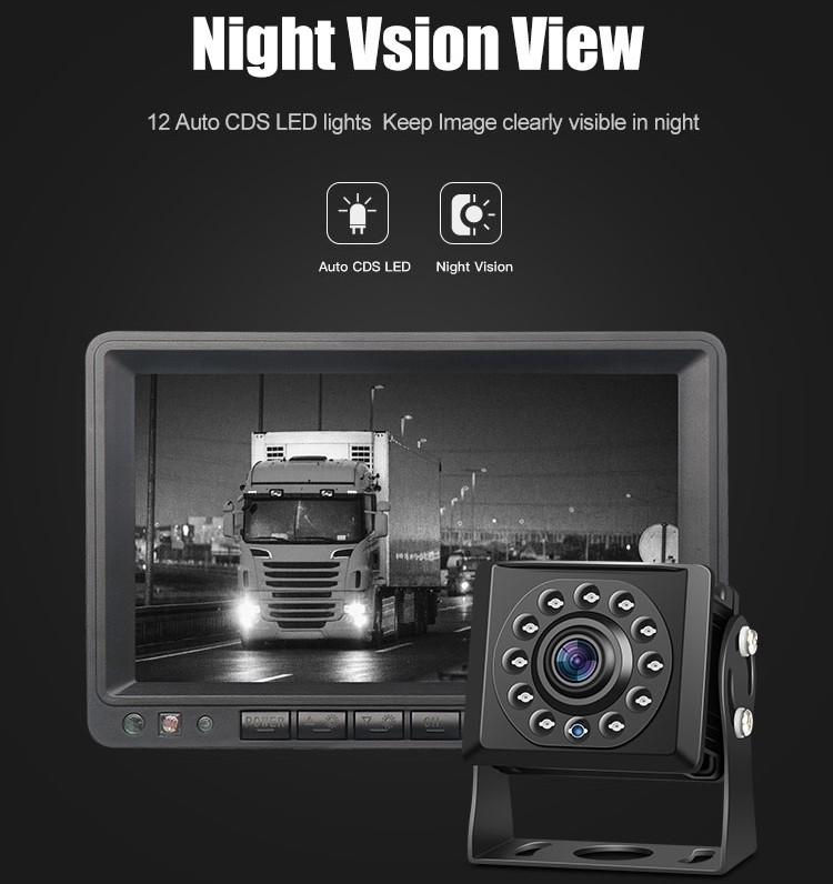 mini cúvacia kamera s nočným videním
