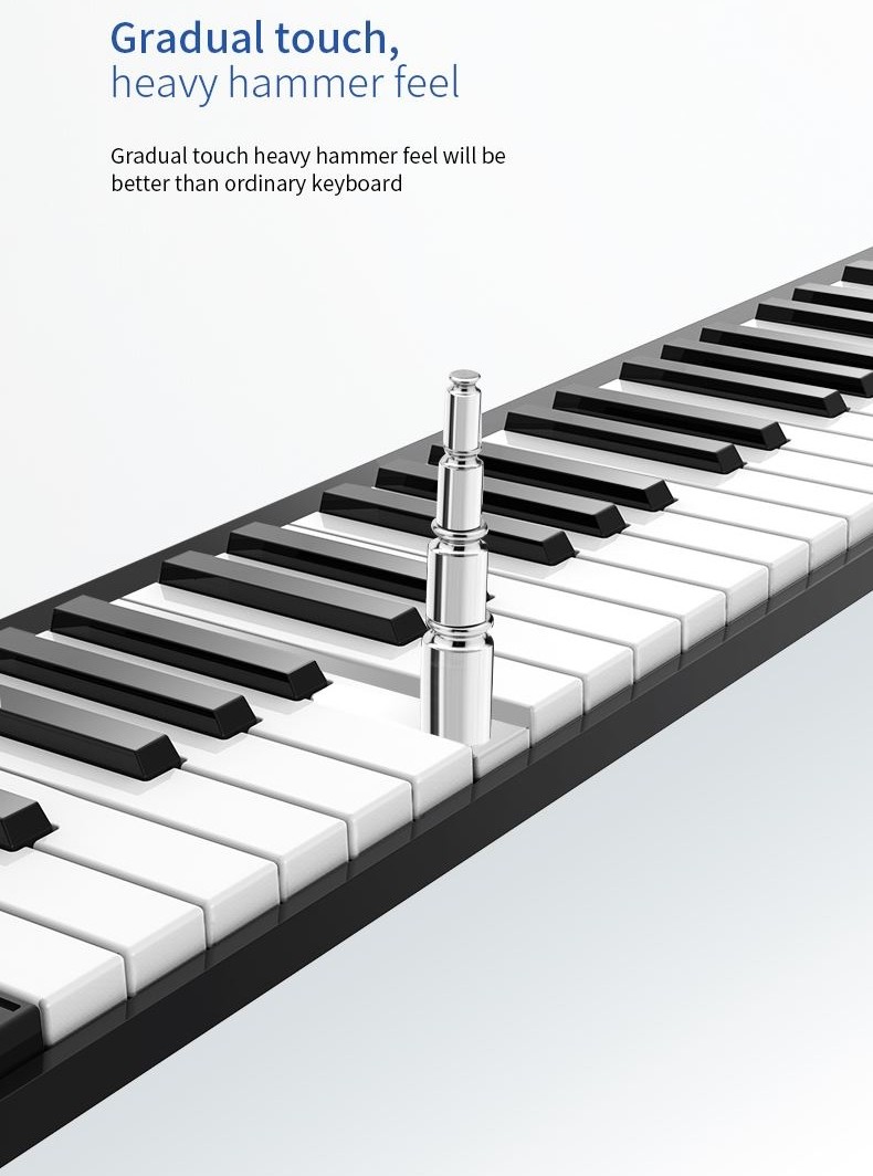 ľahko zložiteľné piano