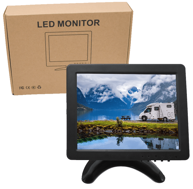 8 palcový monitor TFT LCD monitory pre kamery