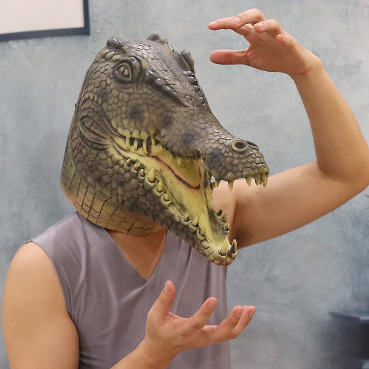maska na tvar - Krokodíl aligátor