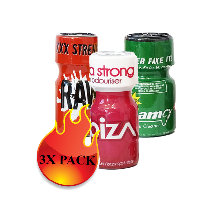 Poppers Pack - 3x Mixed