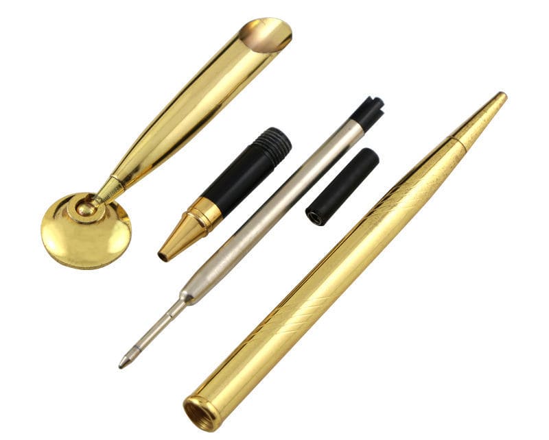 Exkluzívne zlaté pero so stojanom