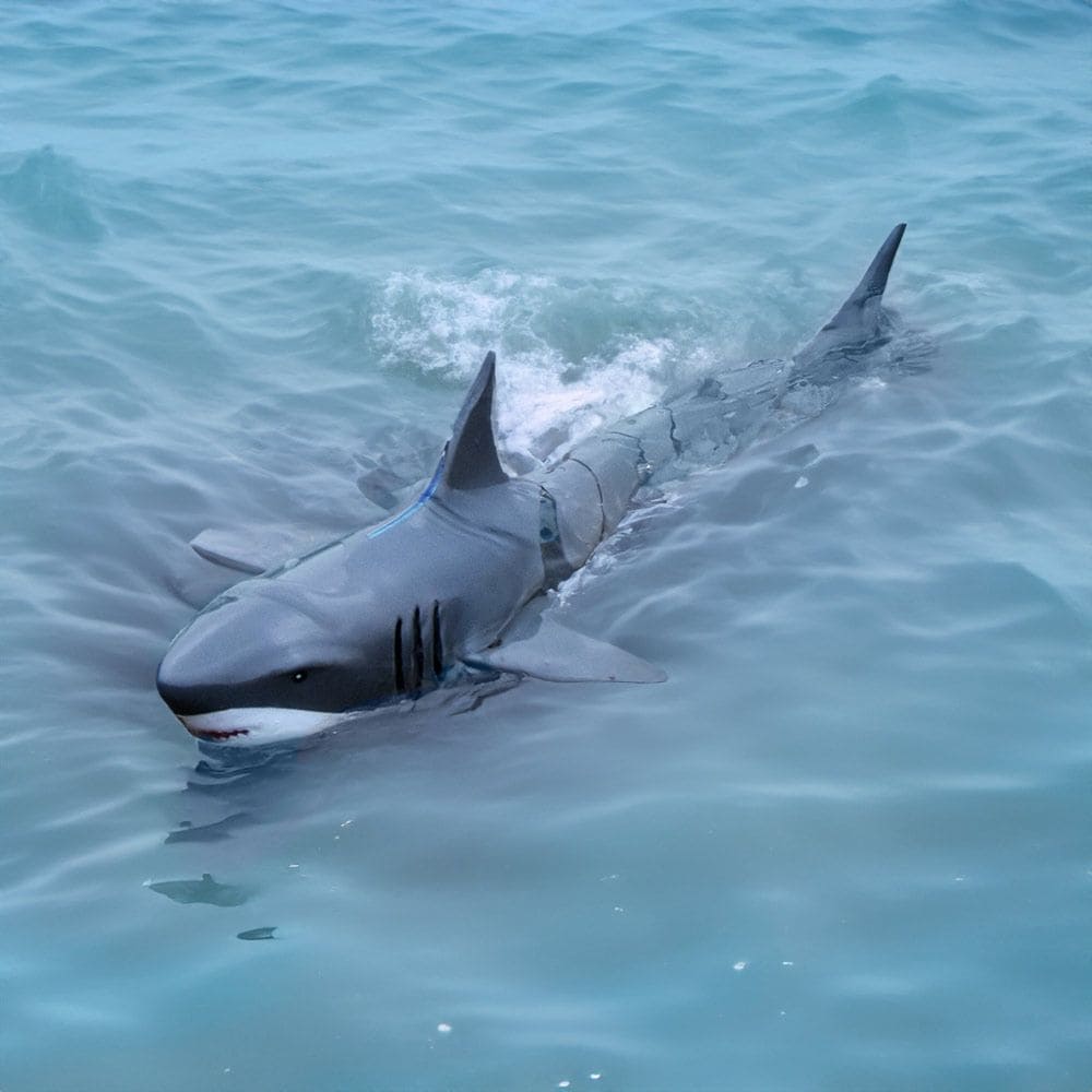 RC žralok na dialkove ovladanie do vody s ovladacom