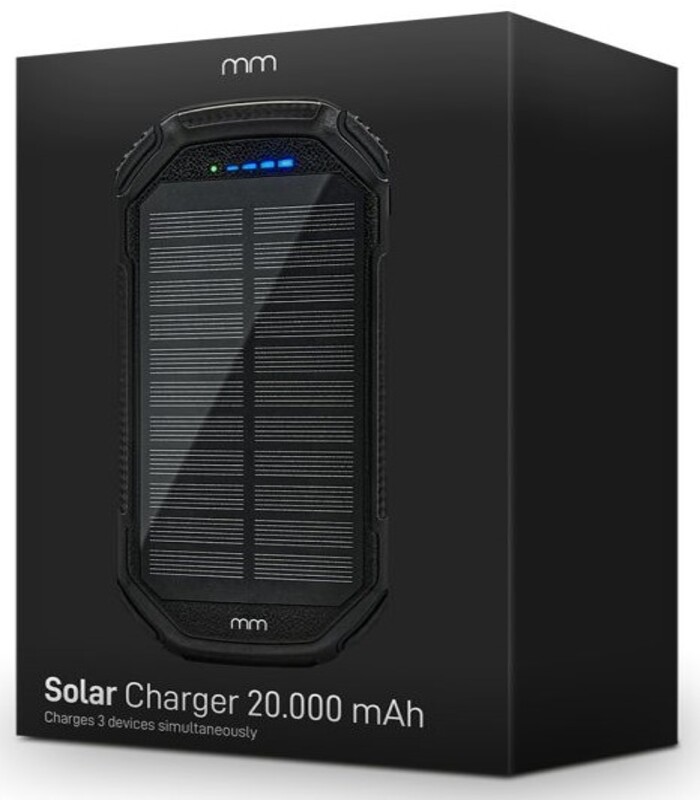 externá mobilná nabíjačka solárna power bank bateria 20 000 mah