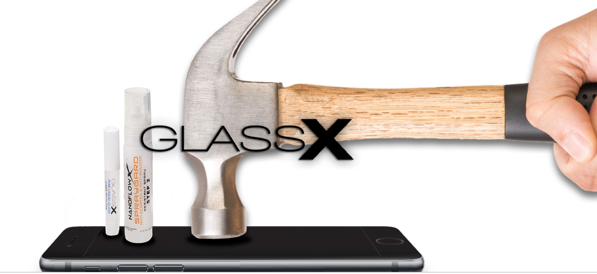 neviditelna ochrana pre Smartphone GlassX