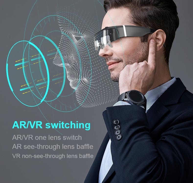 Virtuálne okuliare so zdokonaleným ovládaním
