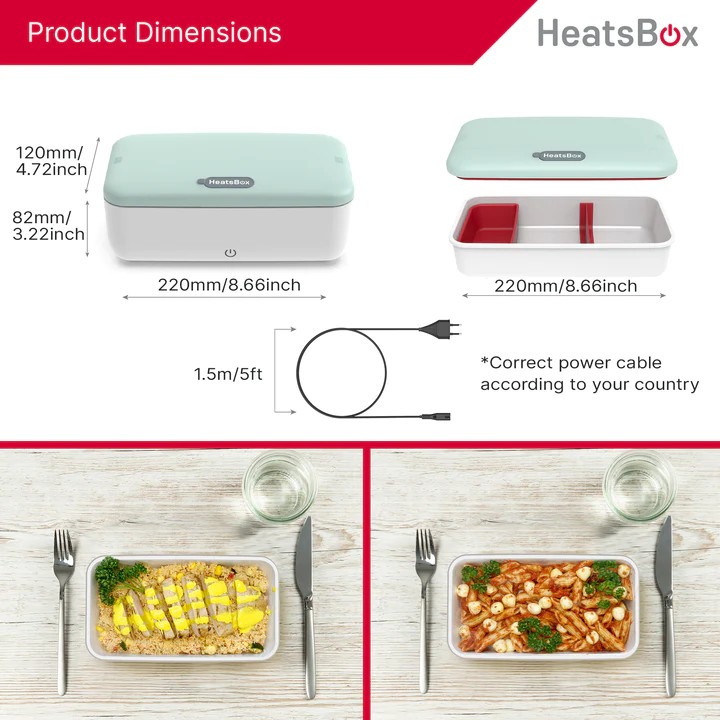 HeatsBox life box jedlo termo elektricky vyhrevny prenosny