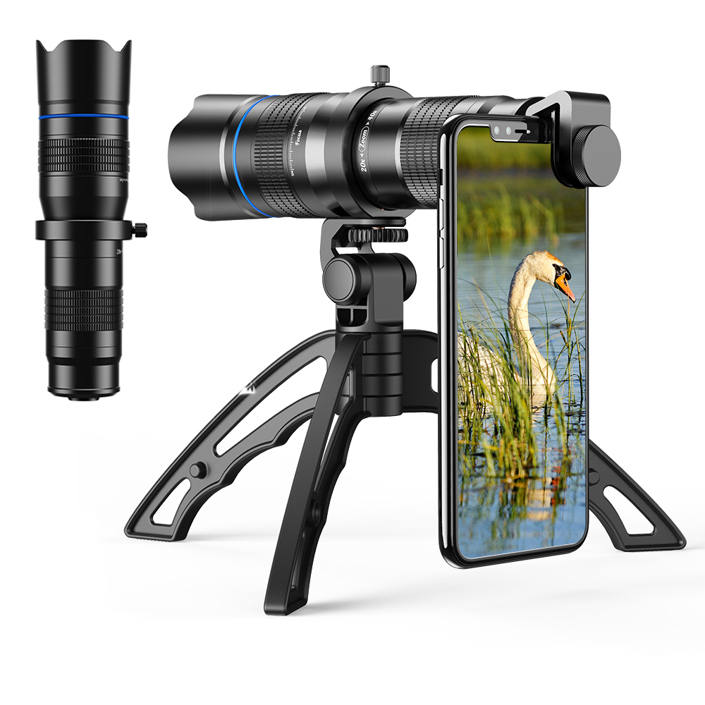 Objektív na mobil so zoomom teleobjektiv pre mobily