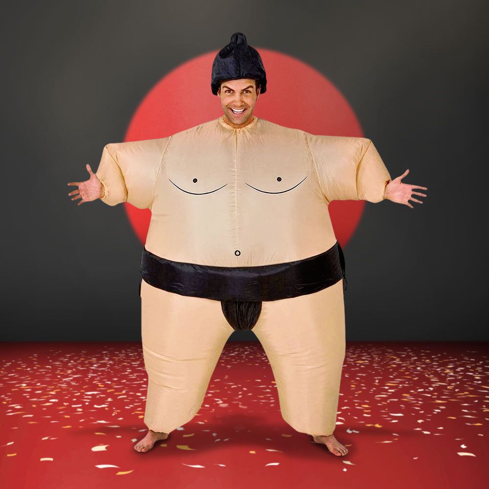 Nafukovací kostým na halloween - sumo wrestler