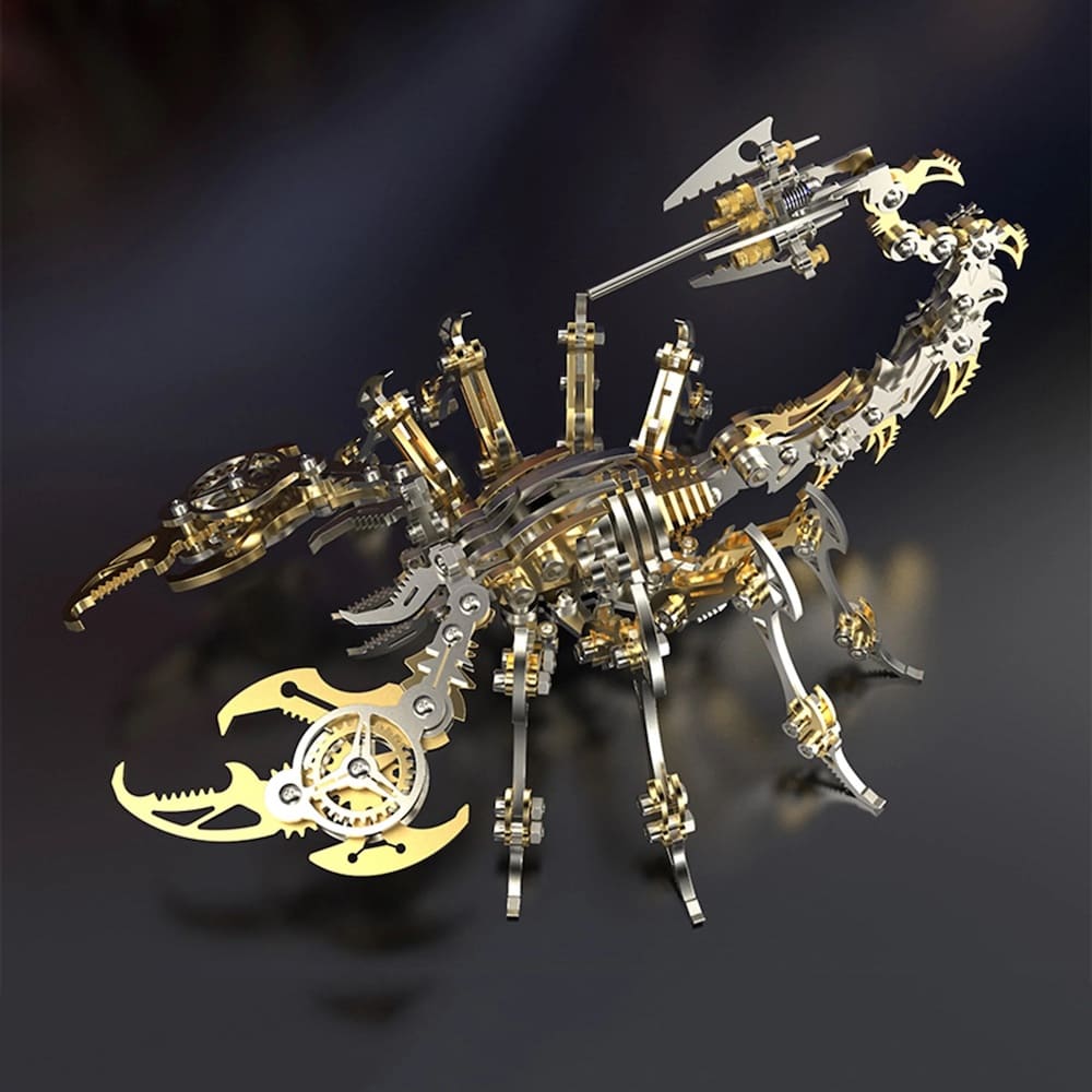 3D skladačka replika škorpióna