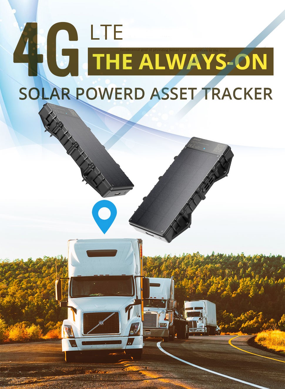 solárny gps lokátor tracker 4g GPS 