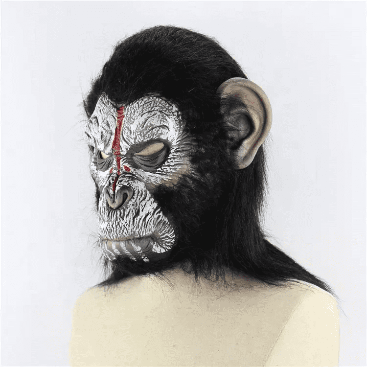 detská maska opica z planéty opíc