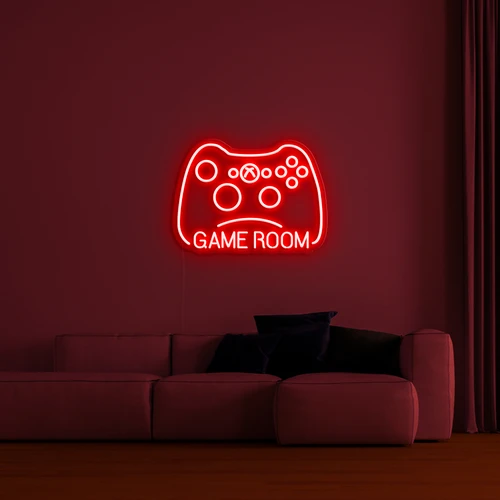 3D logo na stenu GAMER