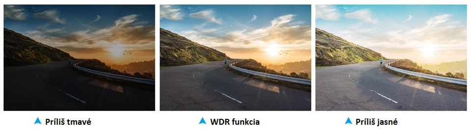 WDR - rozdiel urovni svetla