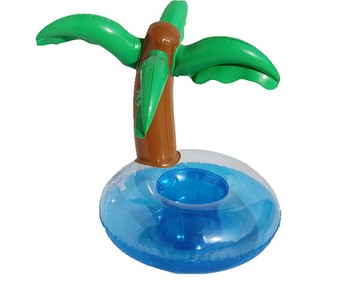 Držiak na bazén pre poháre - ostrov s palmou
