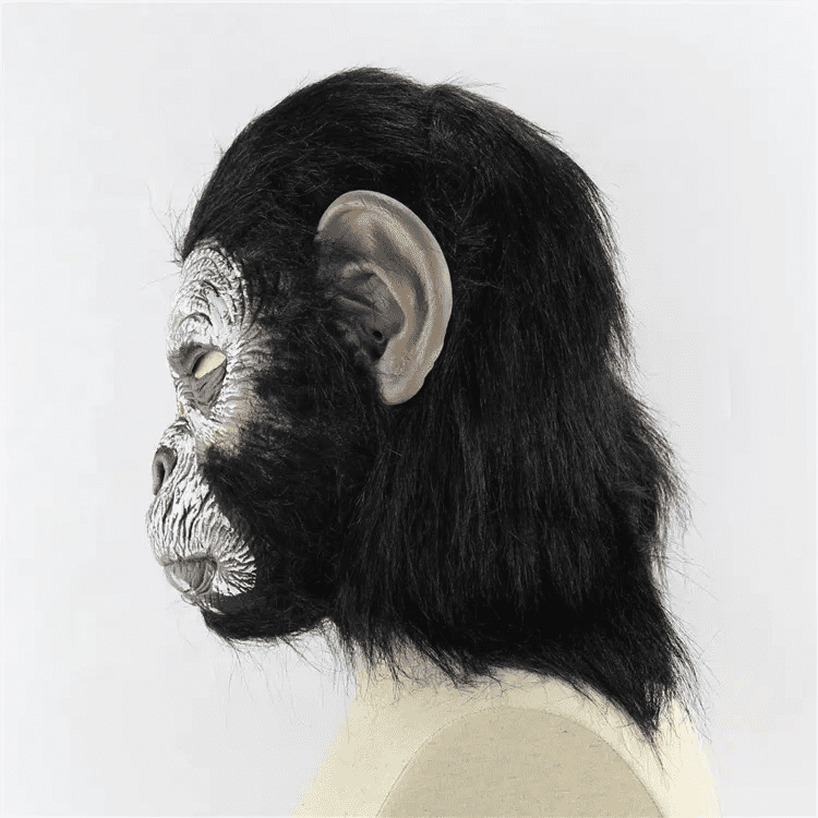 Halloweenová maska opica z planéty opíc