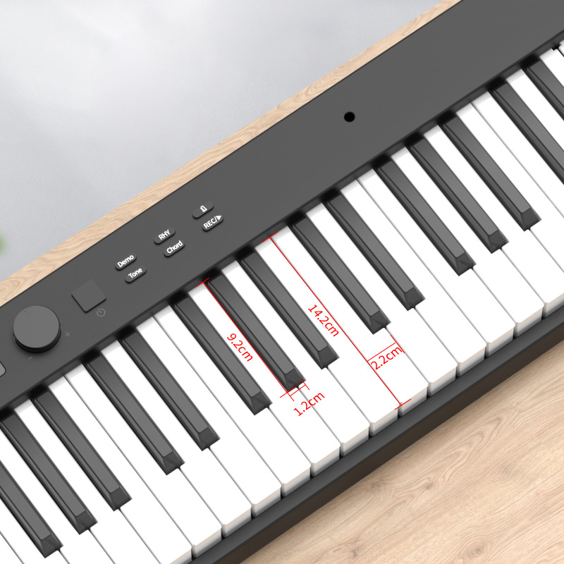 digitálne MIDI piano klavesy