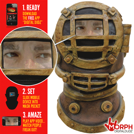 The Halloween mask - diver morph