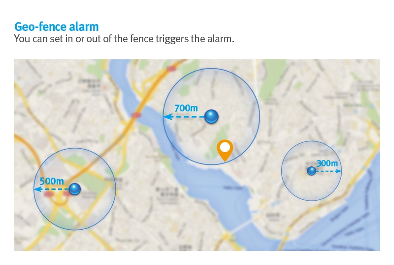 localizador gps geofence