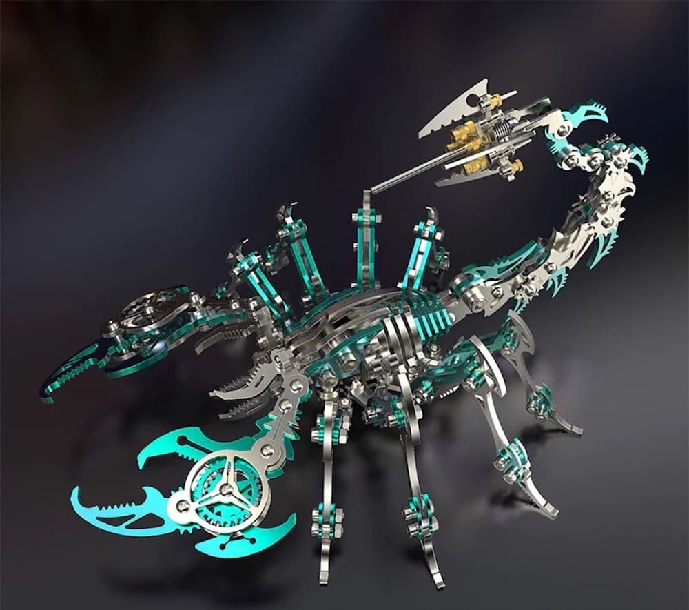 3D puzzle pre deti skorpion