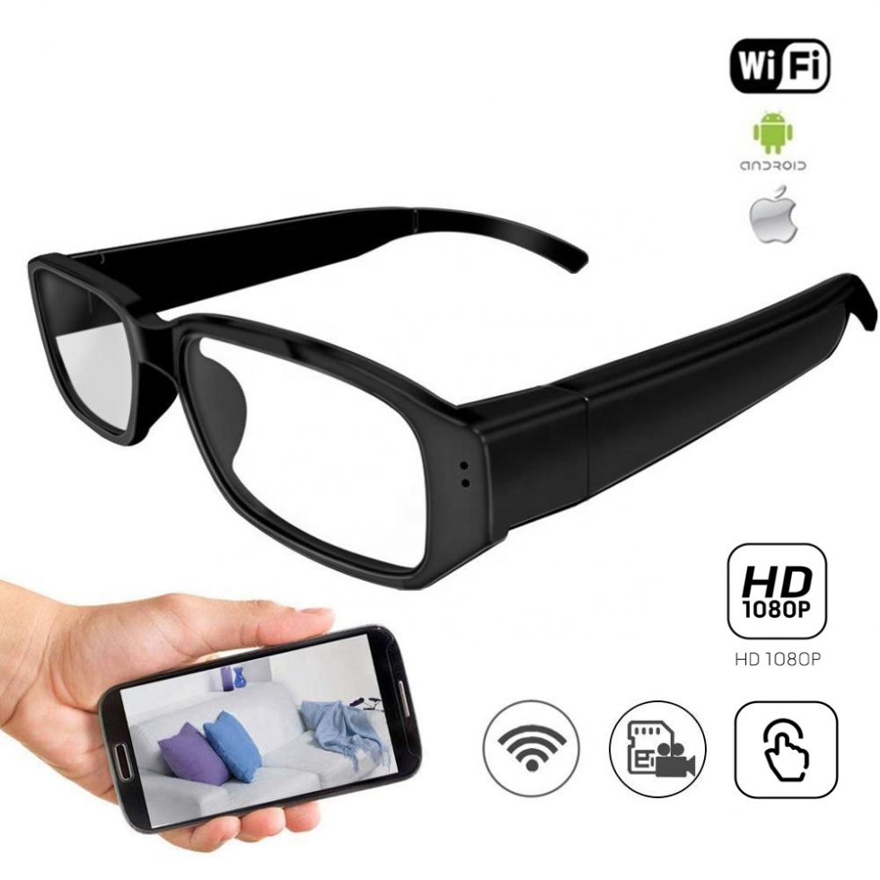 okuliare s kamerou - spy kamera v okuliaroch s wifi