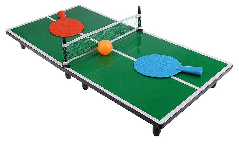 Malý (miniatúrny) ping pong stol prenosný