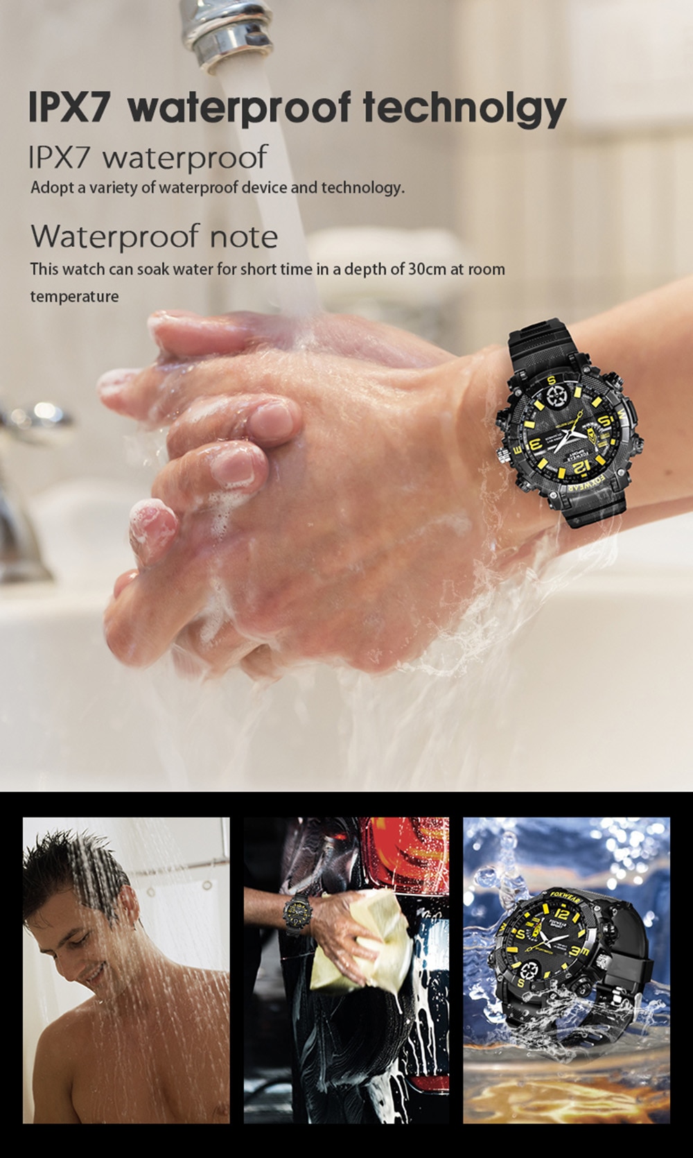 hodinky s kamerou vodeodolné