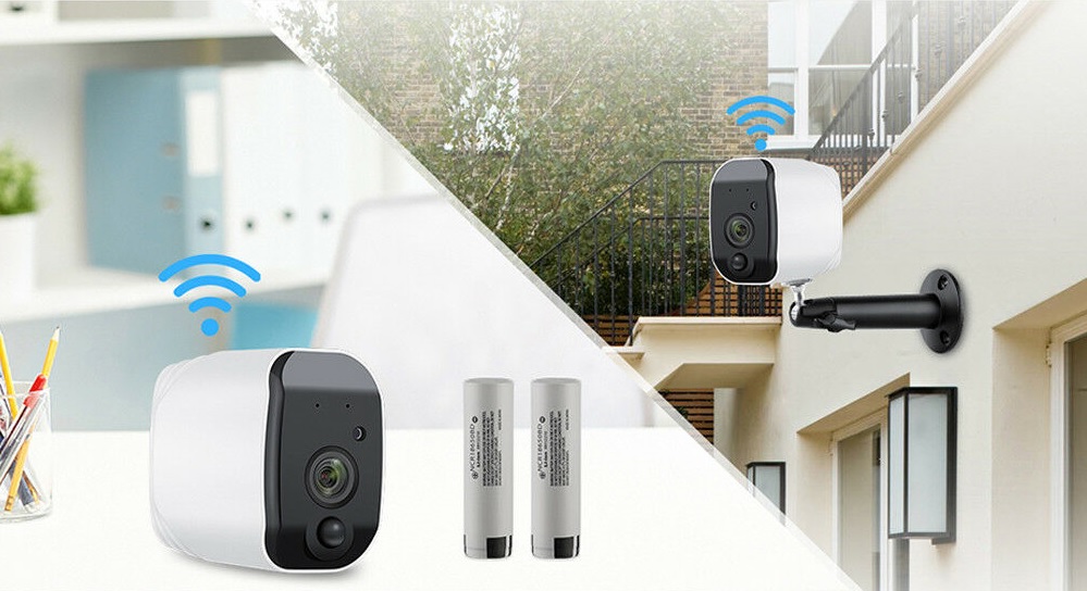 bezpečnostná bezdrotová IP kamera