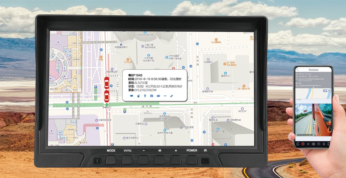 4g wifi monitor do auta pre live sledovanie