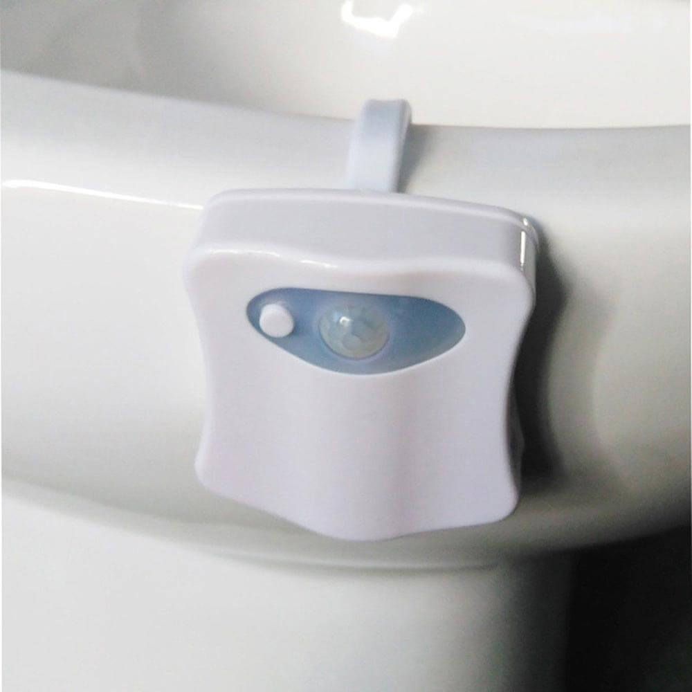 Svetlo do wc so senzorom pohybu - LED farebné